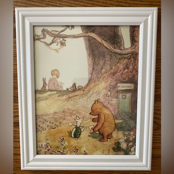 Winnie the Pooh Vintage Framed Prints - Picture 4 of 6
